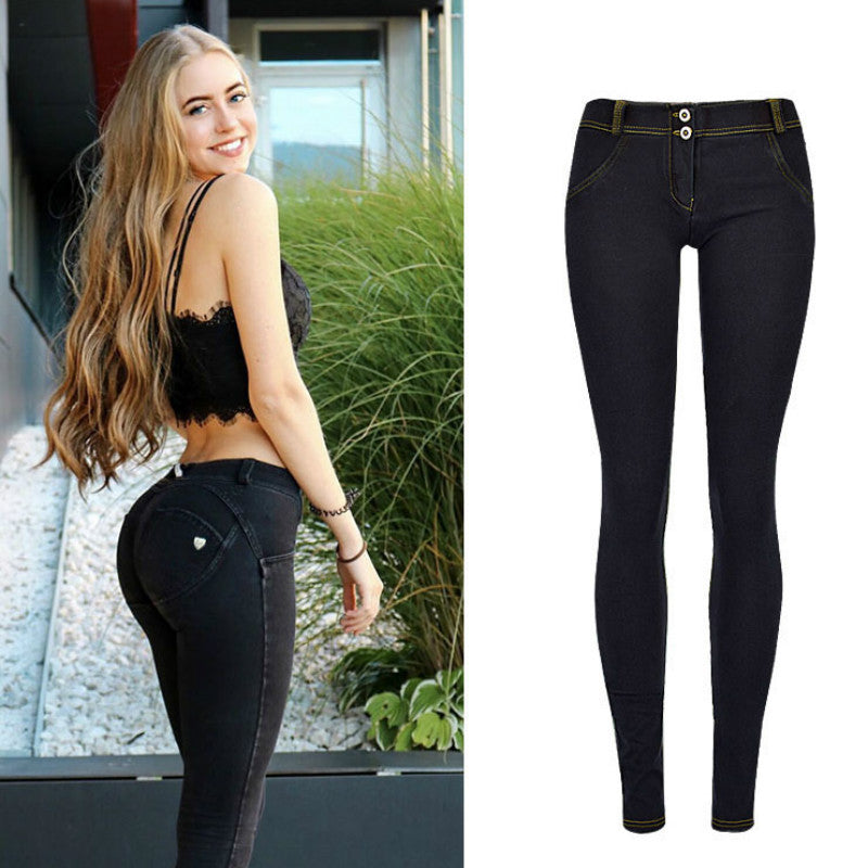 Peach hip pants