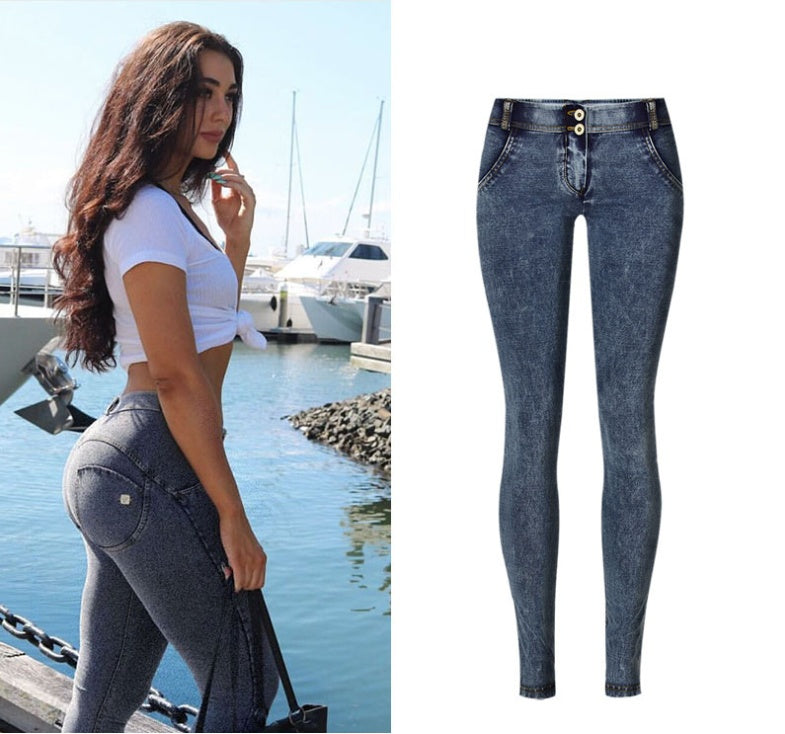 Peach hip pants