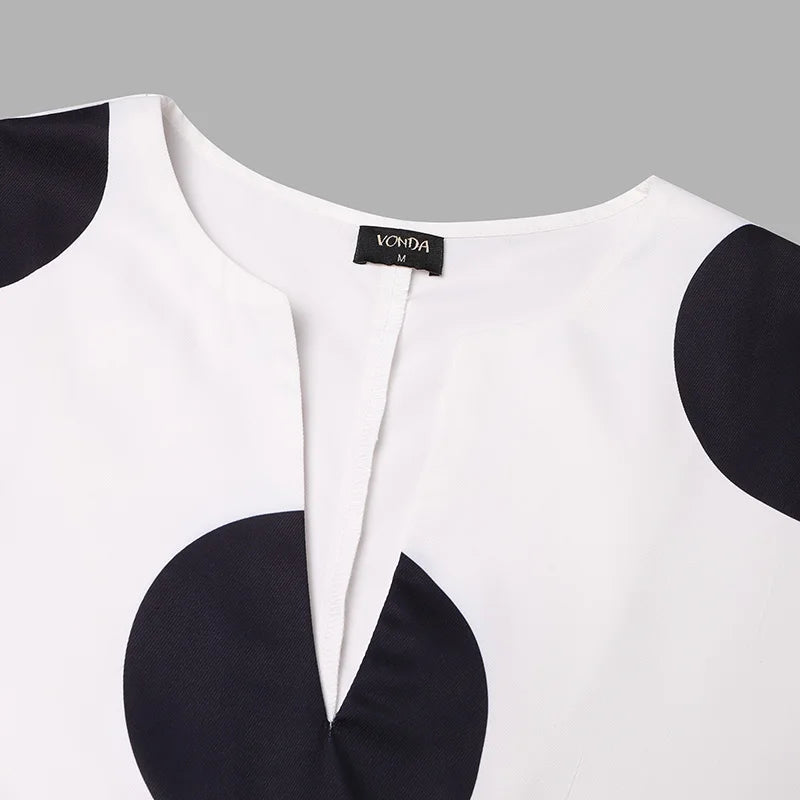 Abito Bohemien a Pois